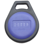 button to contact about blue HID fob