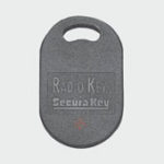 button to contact about securakey fob