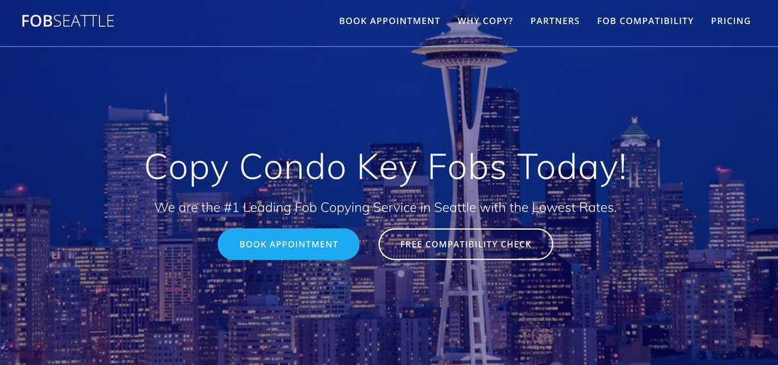 fob seattle fob copying key replacement card access condo apartment downtown